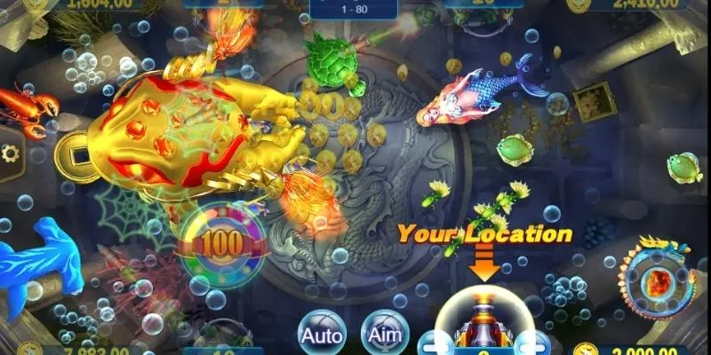 chơi game bắn cá tiên tại B52Club