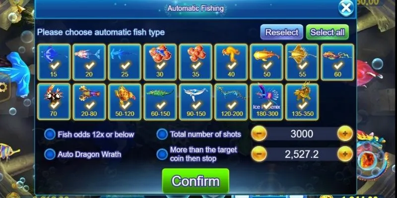 Vật phẩm trong game bắn cá Tiên
